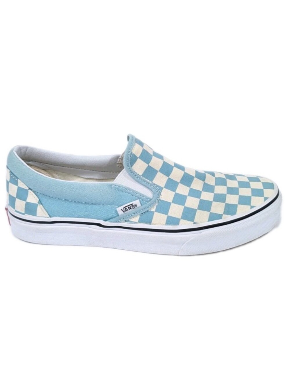 Vans Classic Checkerboard Shoes sz 9 Women Slip on Sneakers Skater casual